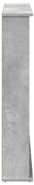 VidaXL CD szekrény 2 db Betonszürke 60 x 17 x 92 cm Szerelt Fa