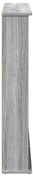 VidaXL CD szekrény 2 db Szürke Sonoma 60 x 17 x 92 cm Szerelt Fa