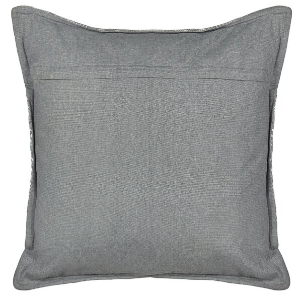 2 db díszpárna HOYA Pamut 45 x 45 cm Szürke Geometrikus mintás