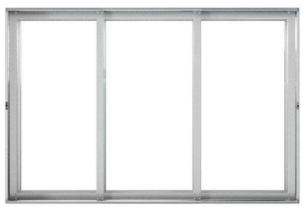 VidaXL Kerti cserép Ezüst 120 x 80 x 60 cm Horganyzott Acél