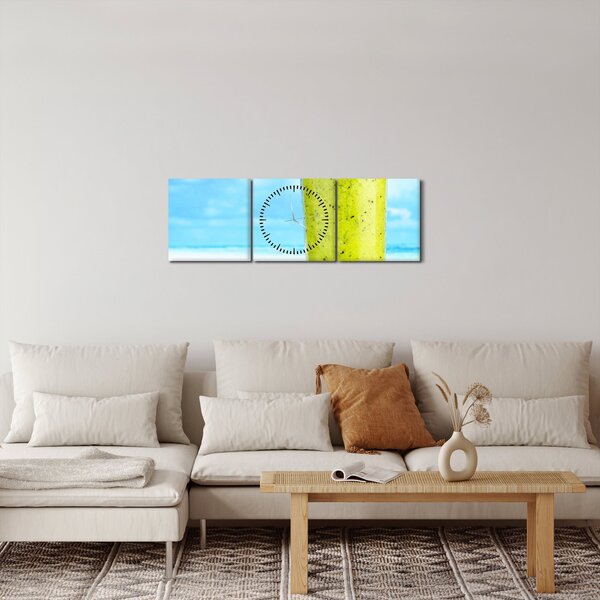 Kép - kiwi smoothie (órával) (90x30 cm)