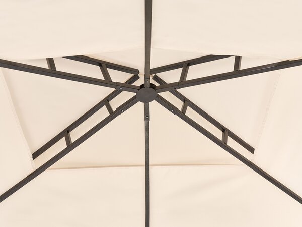 Pavilon NARO Fém 240 cm 148 cm Bézs