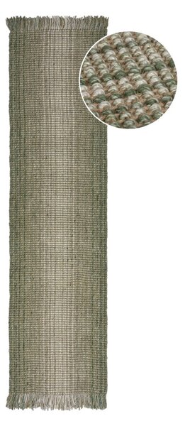 Zöld futószőnyeg 60x230 cm – Flair Rugs