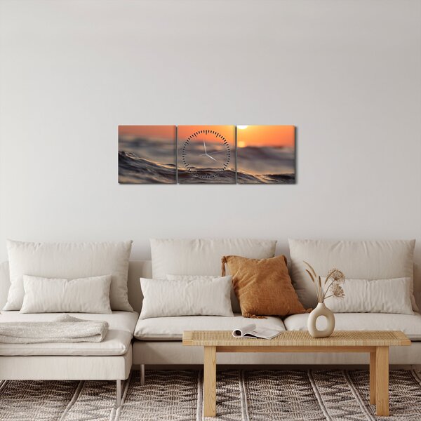 A vízfelszín képe (órával) (90x30 cm)