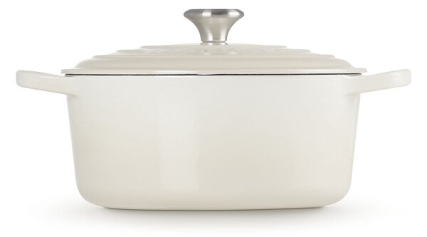 Le Creuset Signature kerek öntöttvas sütő-főzőedény, 26cm, 5,3 l, habcsók