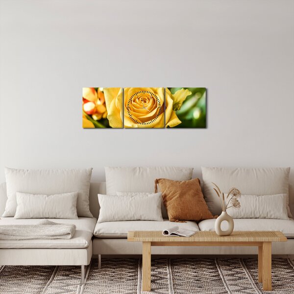 Rózsa képe (órával) (90x30 cm)