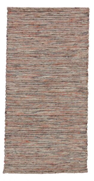 Vastag gyapjú szőnyeg Rustic 70x145 szövött rongyszőnyeg