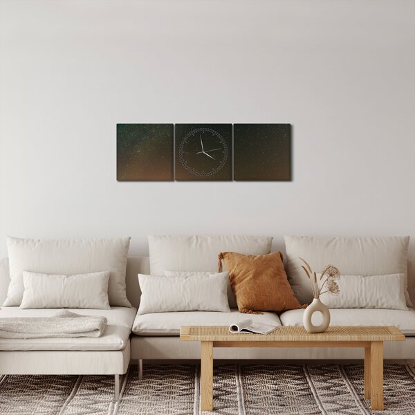 A Tejút képe (órával) (90x30 cm)