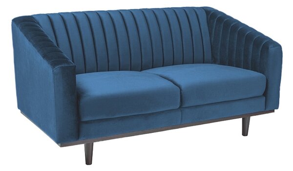 DAVE Velvet 2 kárpitozott kanapé, 150x78x85, bluvel 86