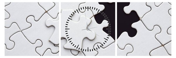 Puzzle képe (órával) (90x30 cm)