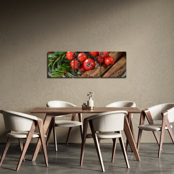Jarabin és a fahéj képe (órával) (90x30 cm)
