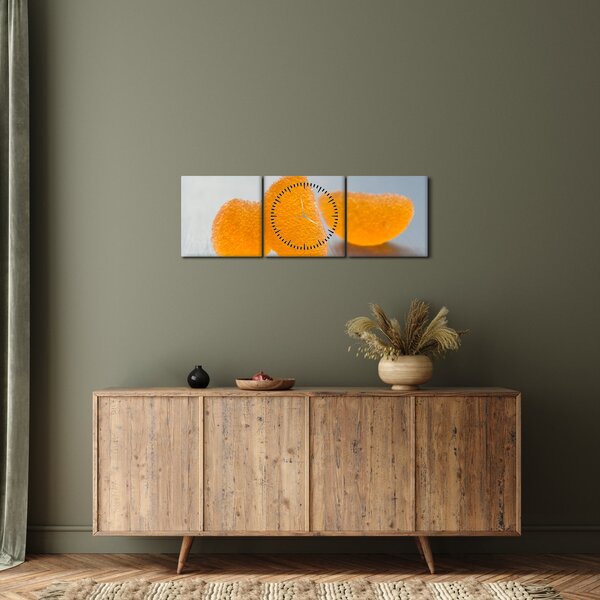 A mandarinok képe (órával) (90x30 cm)
