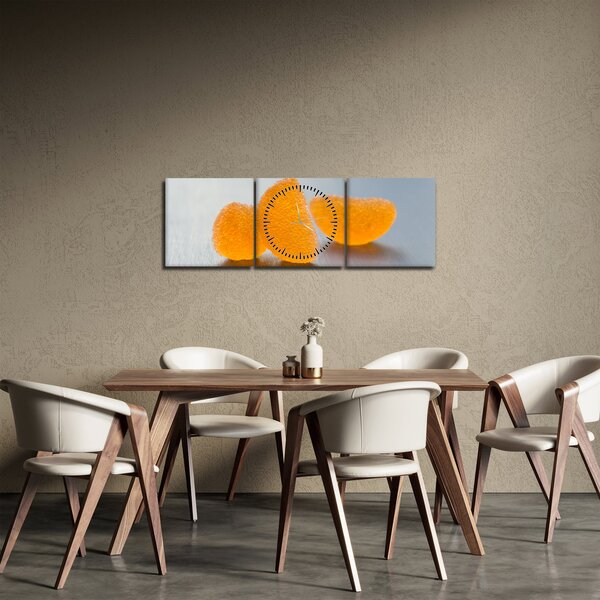 A mandarinok képe (órával) (90x30 cm)