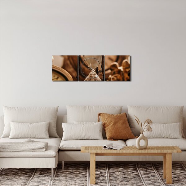 Kép - homokóra (órával) (90x30 cm)