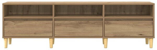 TV szekrény 150 x 30 x 45 cm Artisan tölgy Szerelt Fa