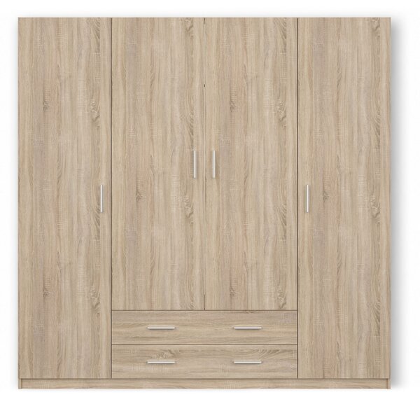 MUPO gardróbszekrény 200x200x51 - sonoma tölgy