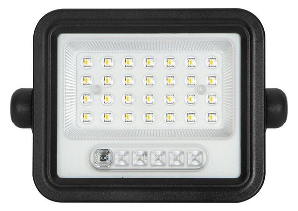 V-TAC 6W napelemes LED reflektor, 2000K - 8000K között állítható színhőmérséklettel - SKU 24082