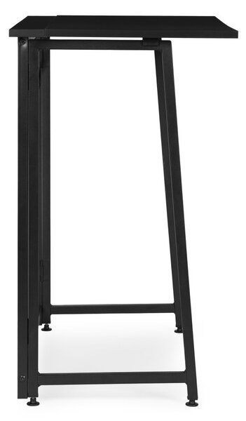 Összecsukható íróasztal 80x45 cm laptop asztal fekete