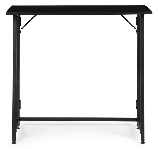 Összecsukható íróasztal 80x45 cm laptop asztal fekete