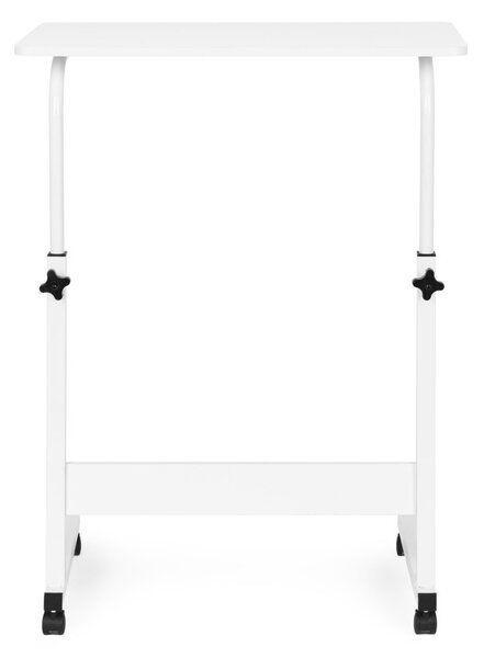 Mobil laptopasztal, fotelhez, kanapéhoz rögzíthető, fehér