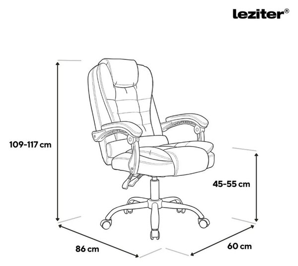 Family One íróasztal szett Optima forgószékkel