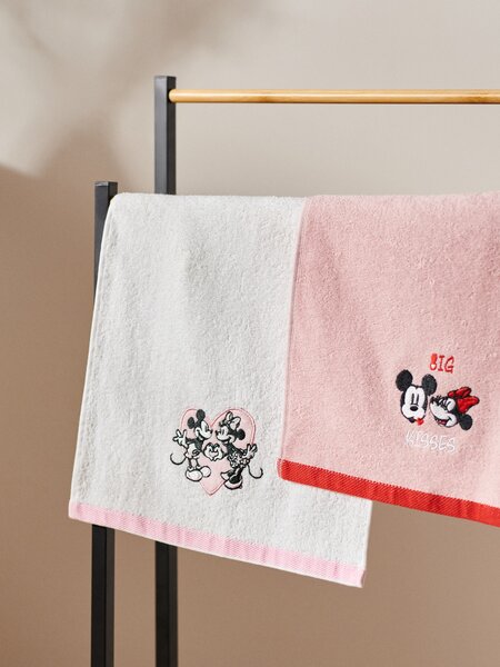Sinsay - Törölköző 2 pack Mickey Mouse - pasztellpink