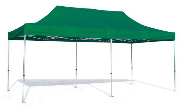 BipiLine Összecsukható Kerti Pavilon - 3x5,7m - Zöld