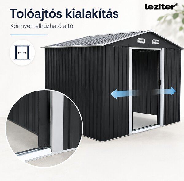 Alaska 6x8 kerti szerszámtároló ház