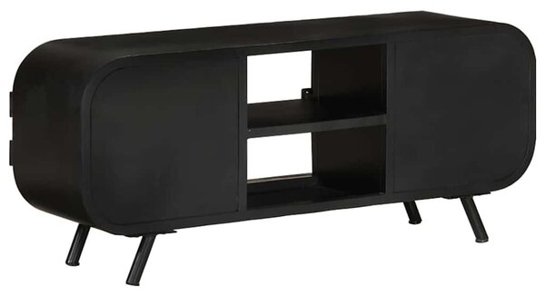 Tömör újrahasznosított fa TV-szekrény 110 x 30 x 45 cm