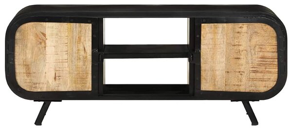 Nyers mangófa TV-szekrény 110 x 30 x 45 cm