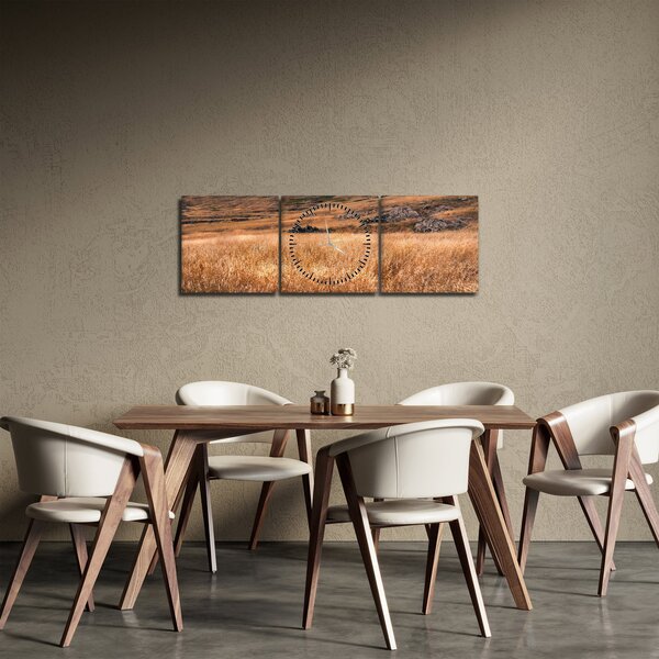 Mező képe (órával) (90x30 cm)