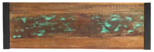 Tömör újrahasznosított fa tálalóasztal 110 x 35 x 76 cm