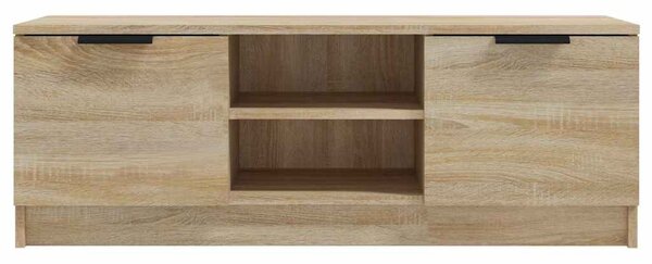 Sonoma tölgy színű szerelt fa TV-szekrény 102 x 35 x 36,5 cm