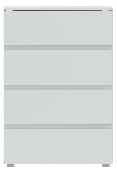 BASIC PLUS fiókos komód - fehér