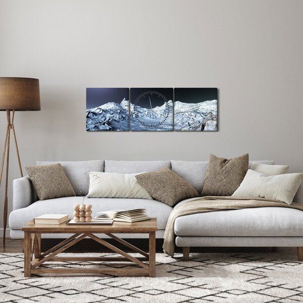 A világűr képe (órával) (90x30 cm)
