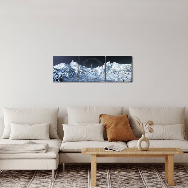 A világűr képe (órával) (90x30 cm)