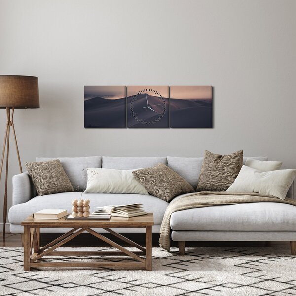 Kép - Homokdűnék (órával) (90x30 cm)