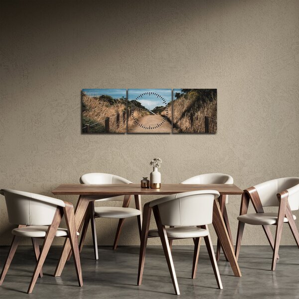 Kép - A járdán (órával) (90x30 cm)