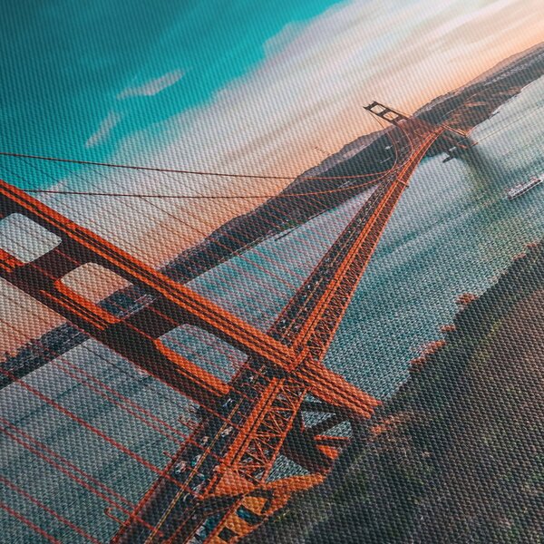 Kép - Golden Gate, San Francisco (120x50 cm)