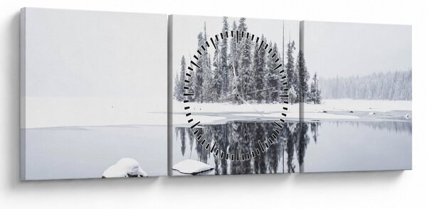 Kép - Fehér volt (órával) (90x30 cm)