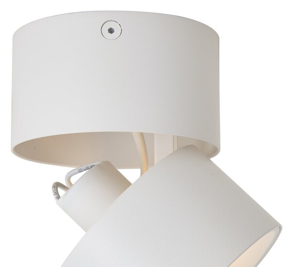Modern felületre szerelhető spotlámpa fehér GU10 50mm dönthető - Echo