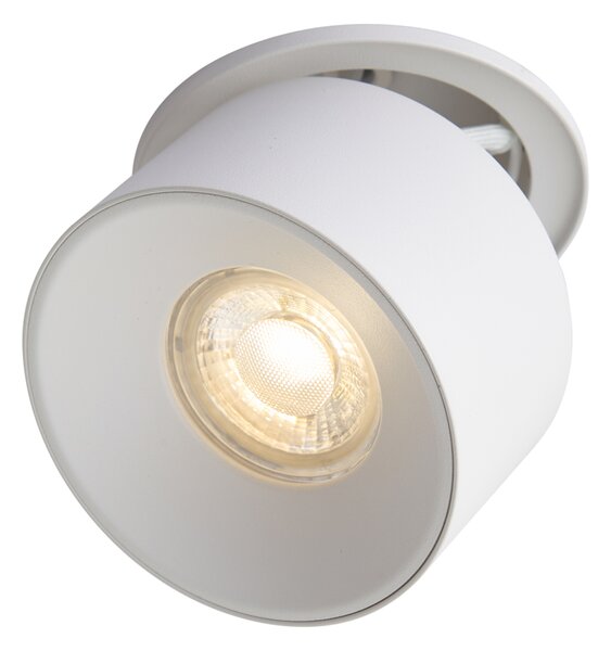 Modern beépíthető spotlámpa fehér GU10 50mm - Echo