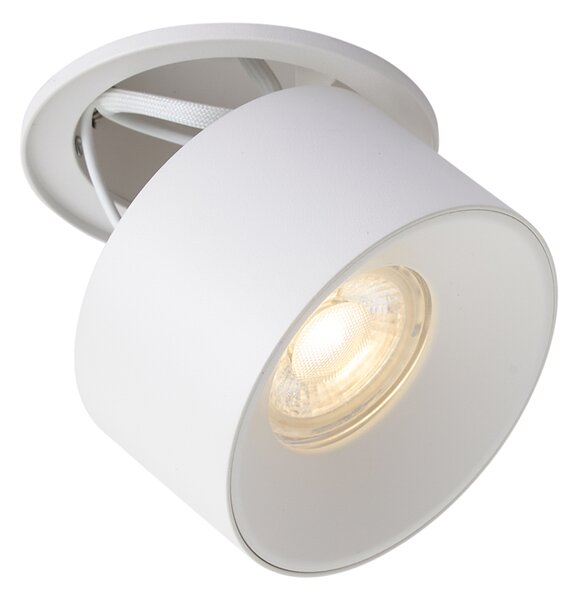 Modern beépíthető spotlámpa fehér GU10 50mm - Echo