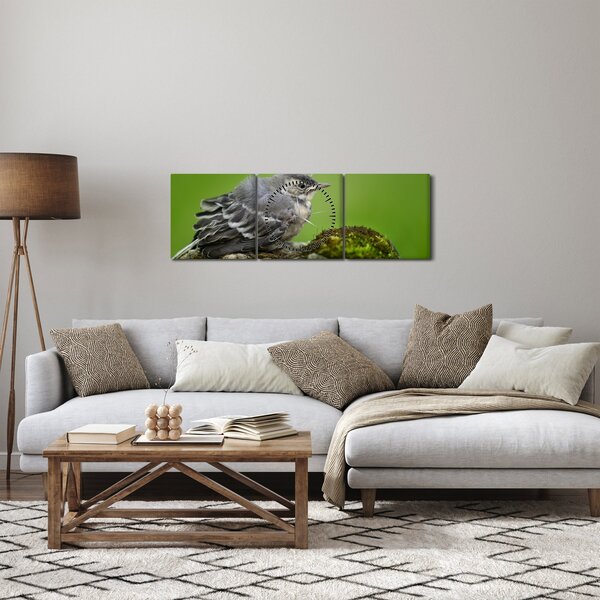 Kép - Légykapó (órával) (90x30 cm)