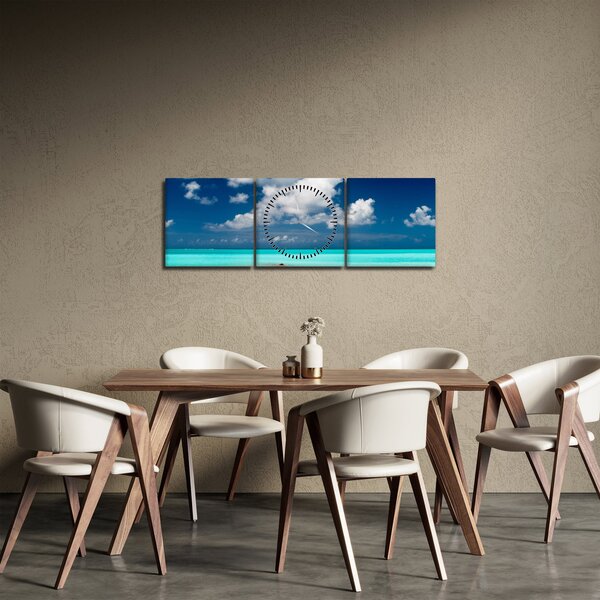 Tenger képe (órával) (90x30 cm)