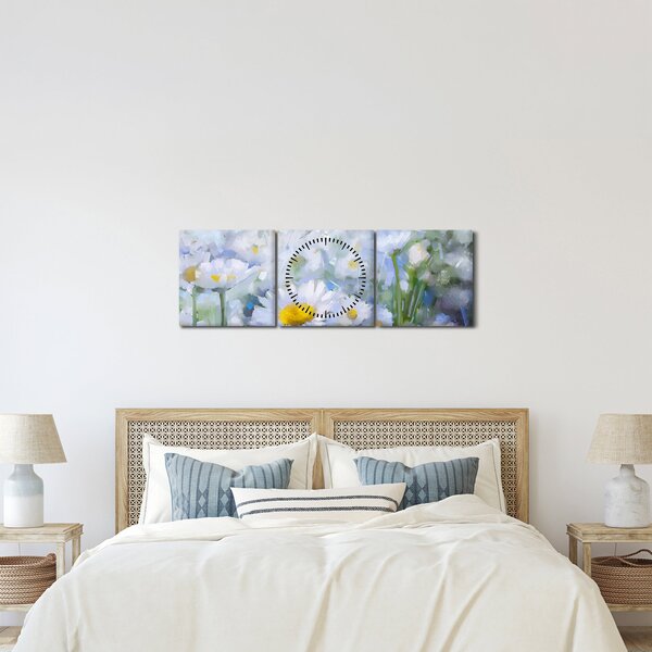 Kép - Százszorszépekben (órával) (90x30 cm)