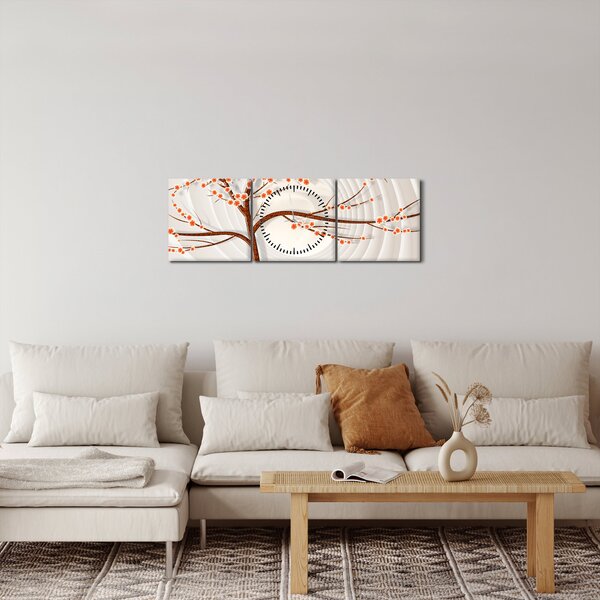 Kép - Fa a végtelenben (órával) (90x30 cm)