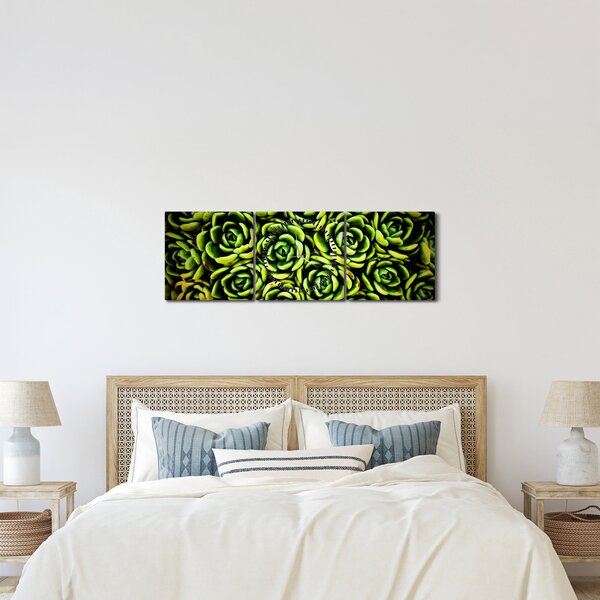 Sziklák képe (órával) (90x30 cm)