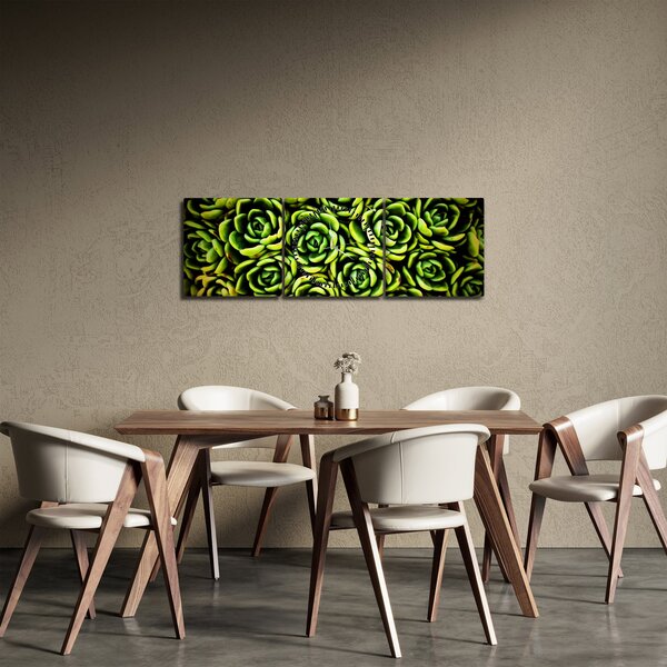Sziklák képe (órával) (90x30 cm)