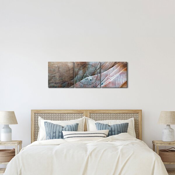 A sziklák képe, Bryce Canyon (órával) (90x30 cm)